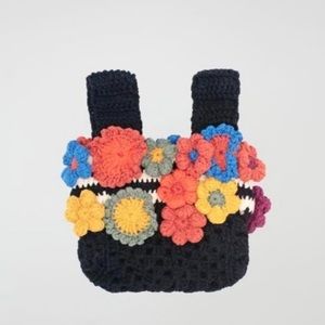 The Elder Statesman Flower Bag